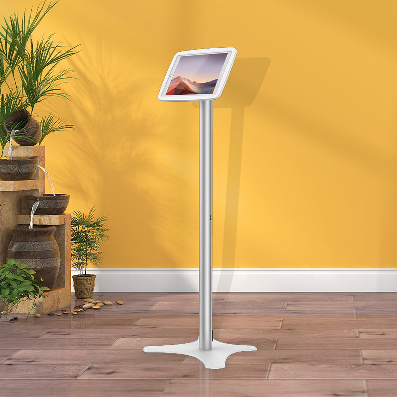 Beelta Aluminum Kiosk Floor Stand for iPad 10.2'' | BSF302T